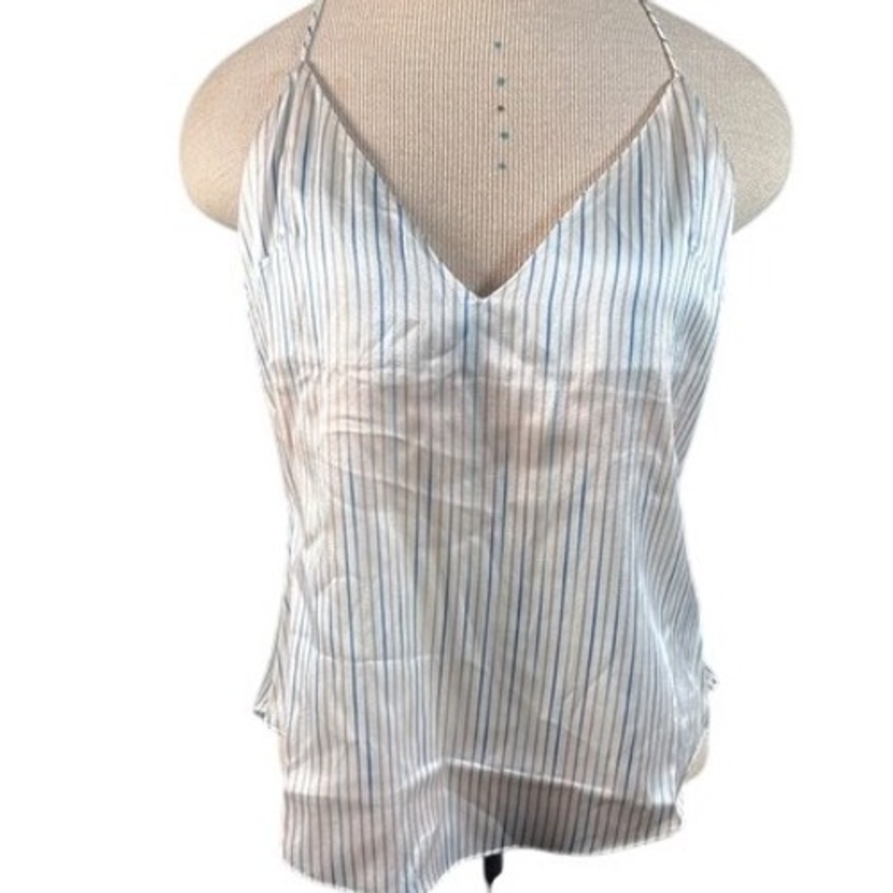 NWT SER.O.YA Silk Blend Open Back Satin Camisole Top M